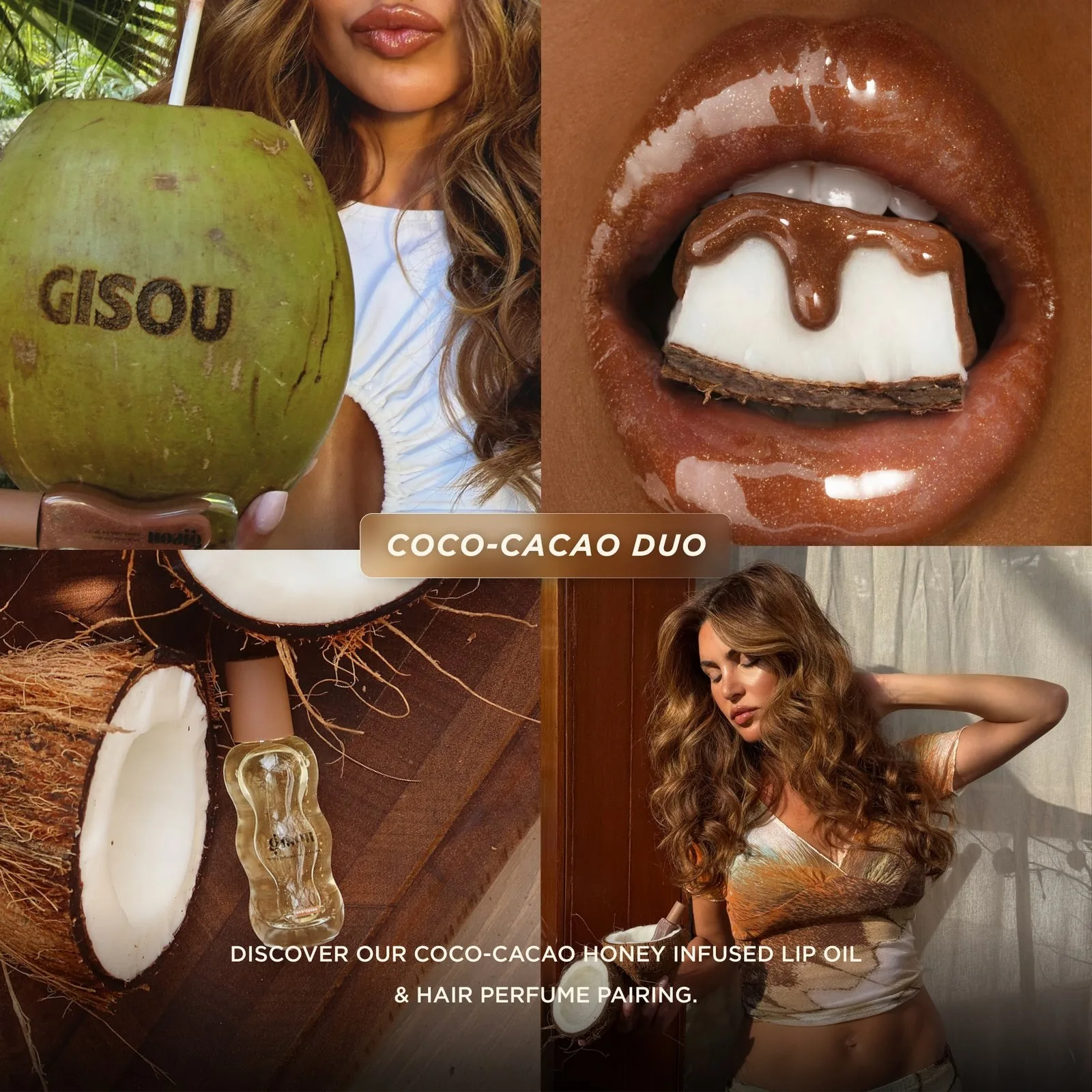 Набор GISOU Escape to Paradise Tropical Coco-Cacao
