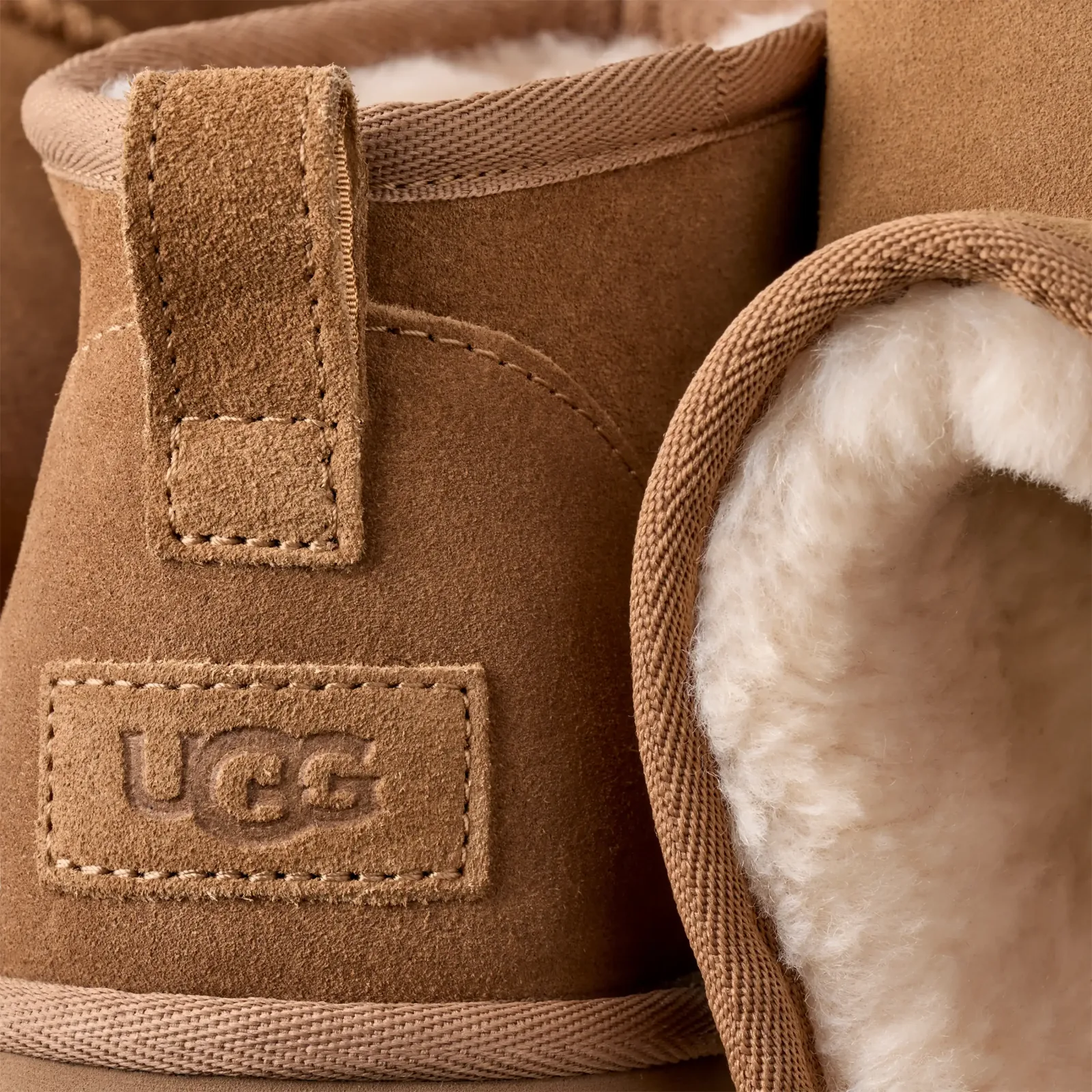 Угги UGG Classic Ultra Mini Platform Chestnut