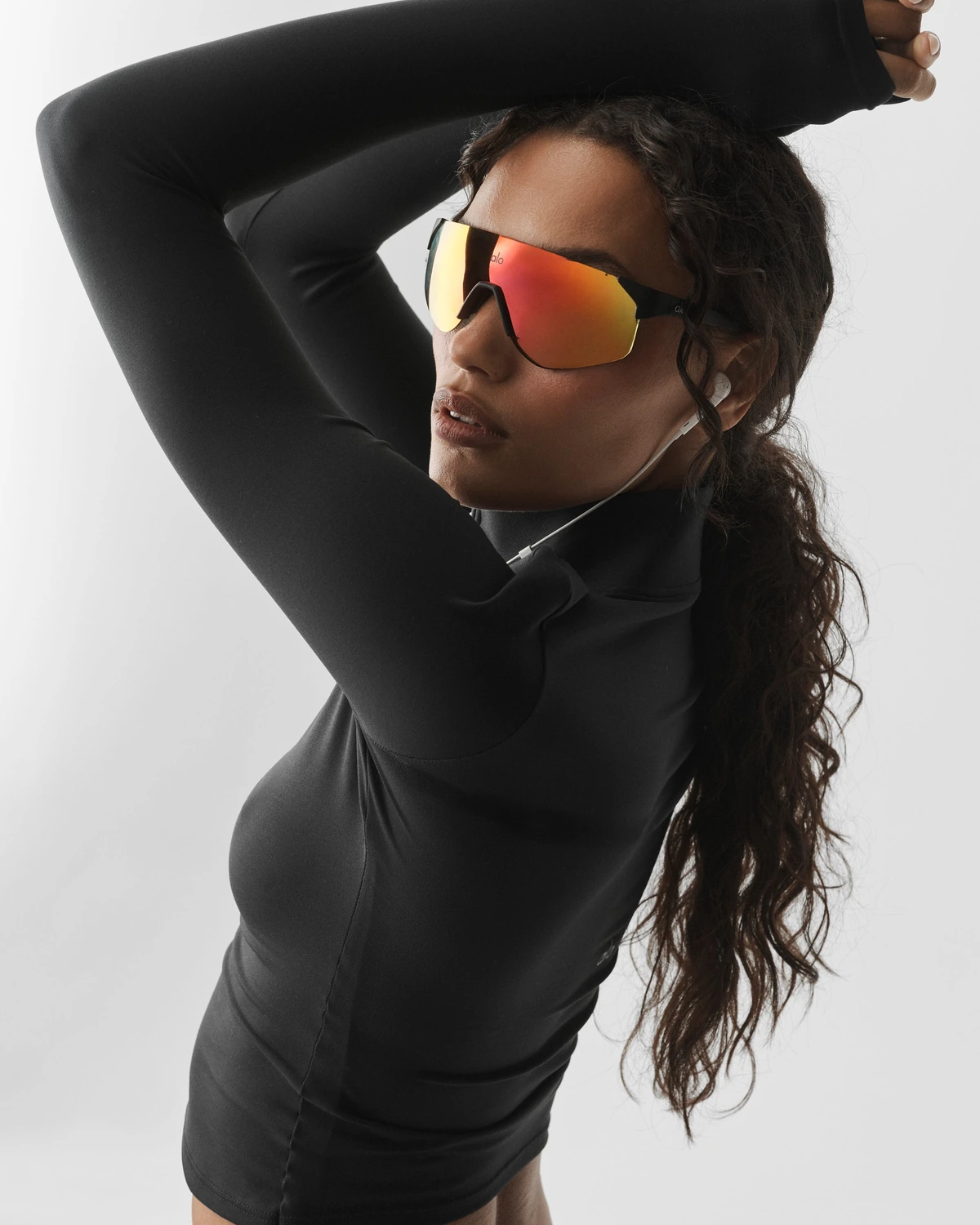 Лонгслив ALO YOGA ALO Softsculpt Precision 1/4 Zip