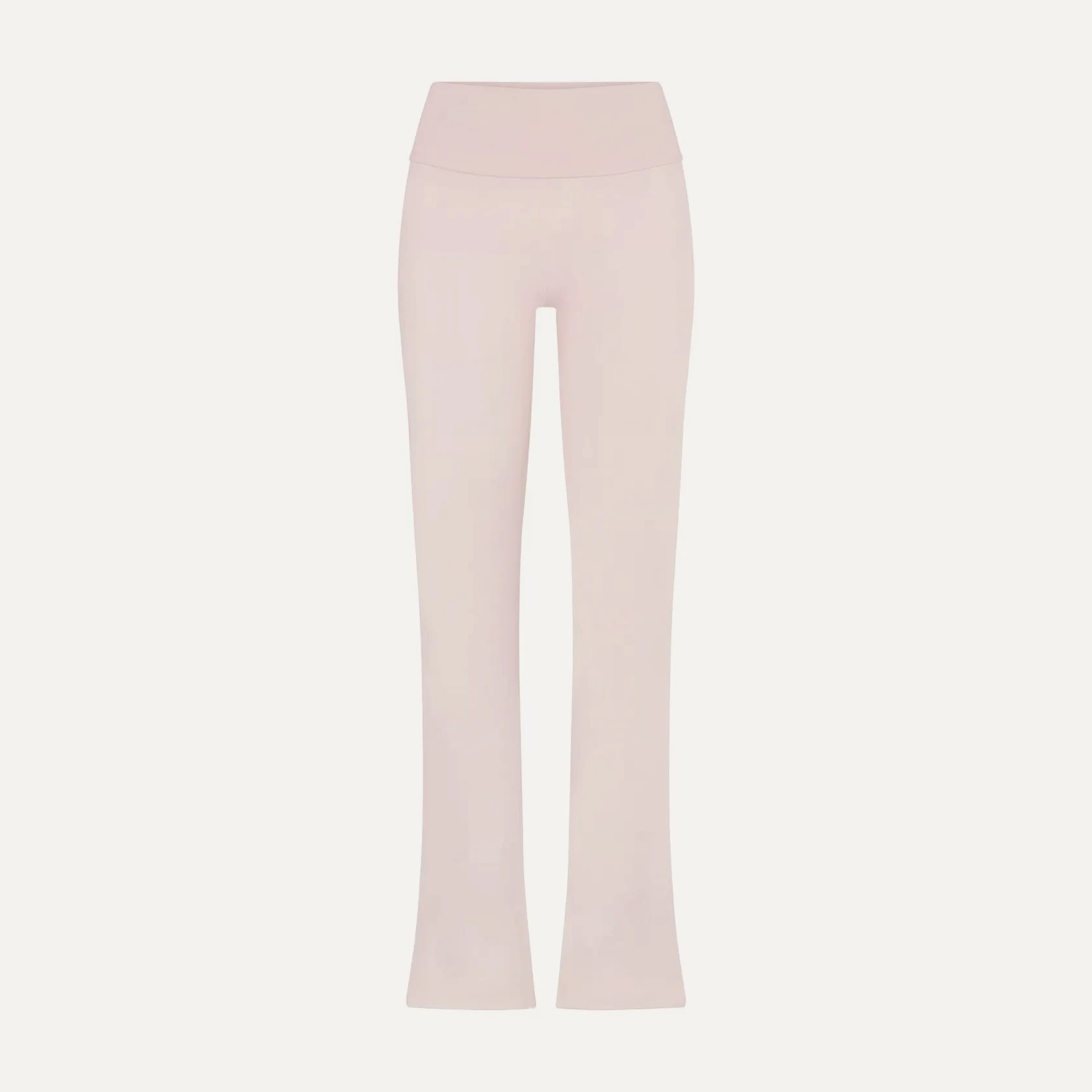 Брюки SKIMS Cotton Jersey Foldover Barely Pink