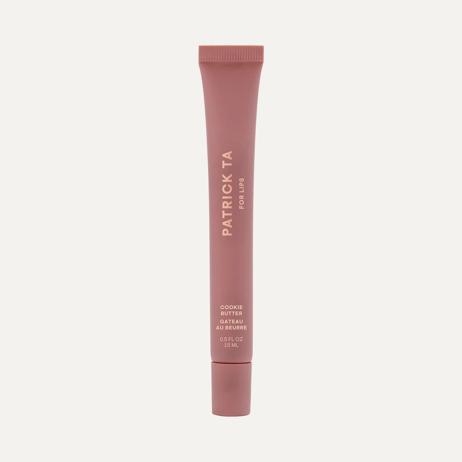 Patrick Ta Блеск для губ Patrick Ta Major Moisture Smoothing Cookie Butter (Cool Mauve)
