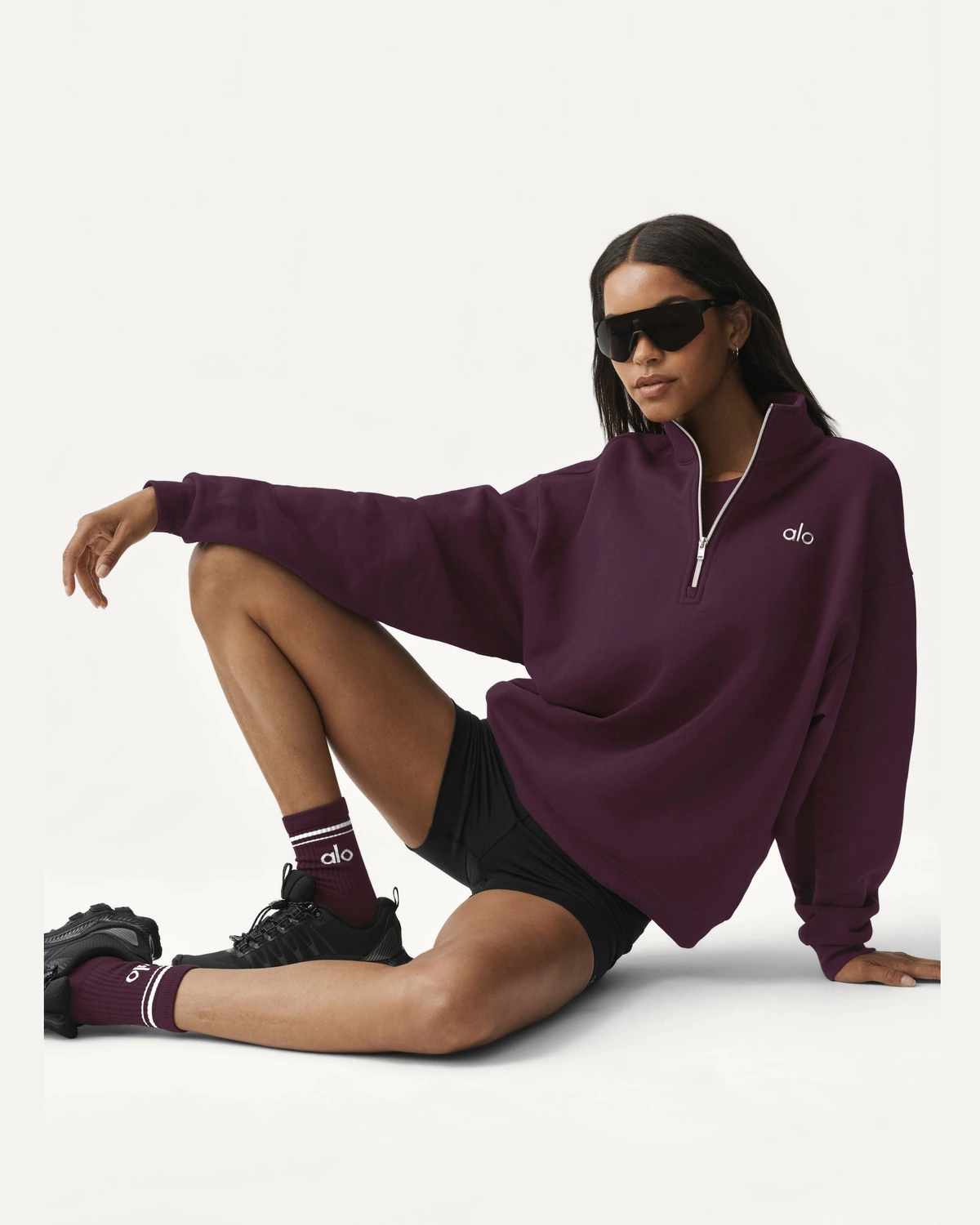 Пуловер ALO YOGA Accolade 1/4 Zip