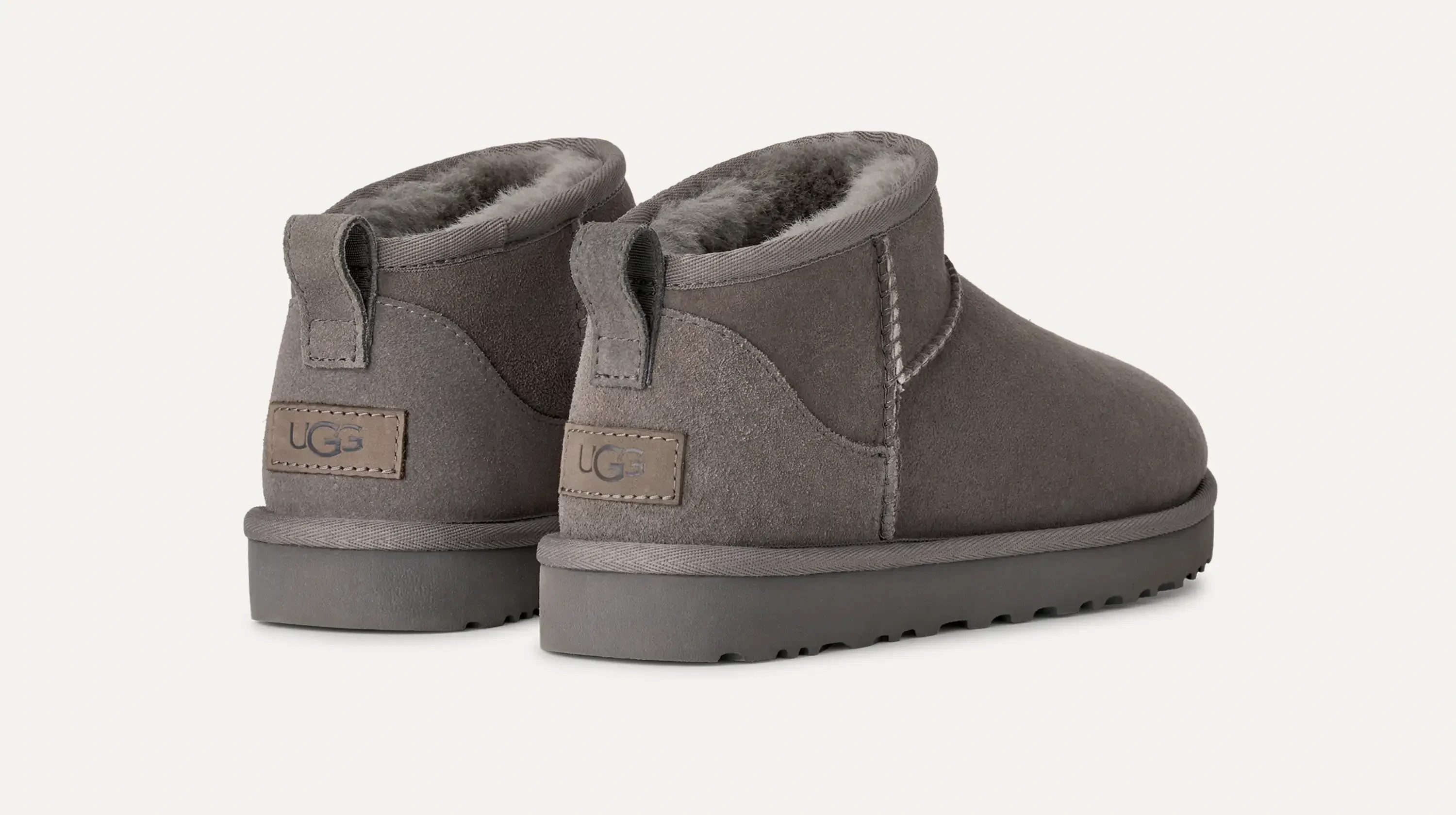 Угги UGG Classic Ultra Mini Grey