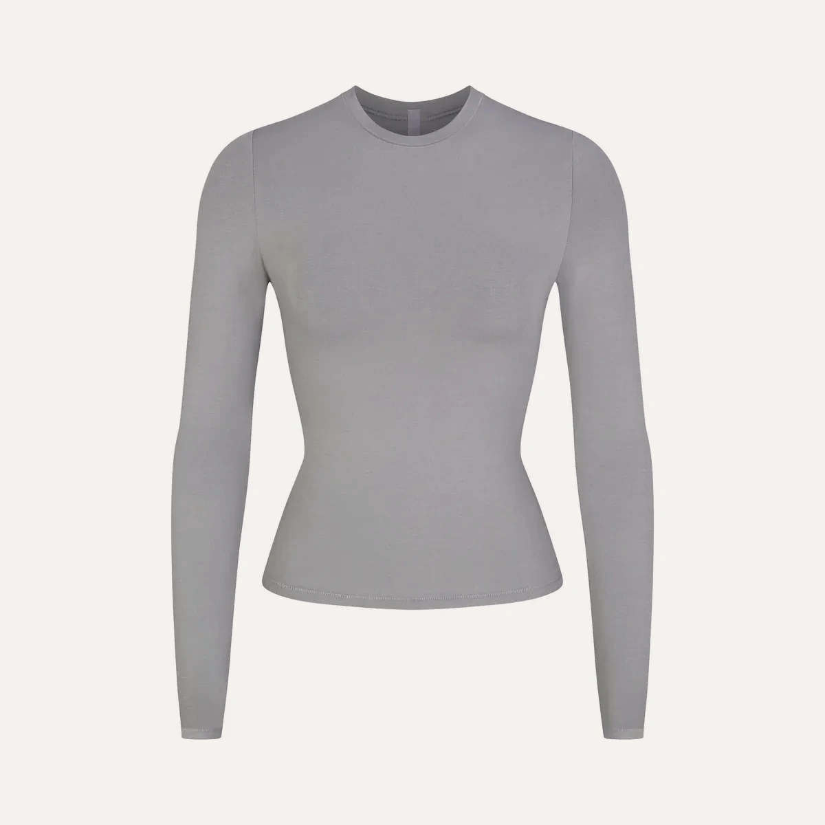 SKIMS Лонгслив SKIMS Cotton Jersey Pacific