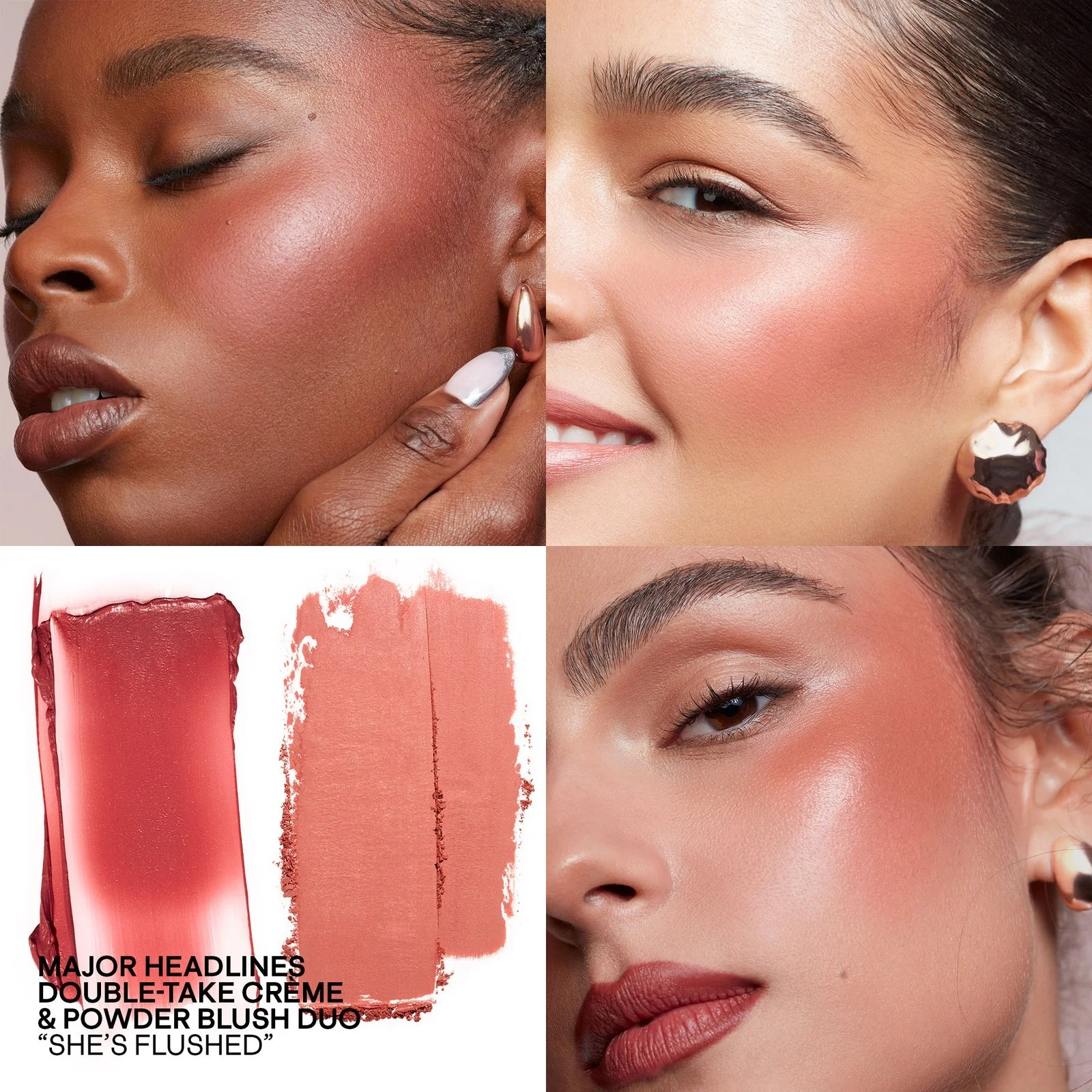 Румяна Patrick Ta Major Headlines Double-Take Crème & Powder Duo