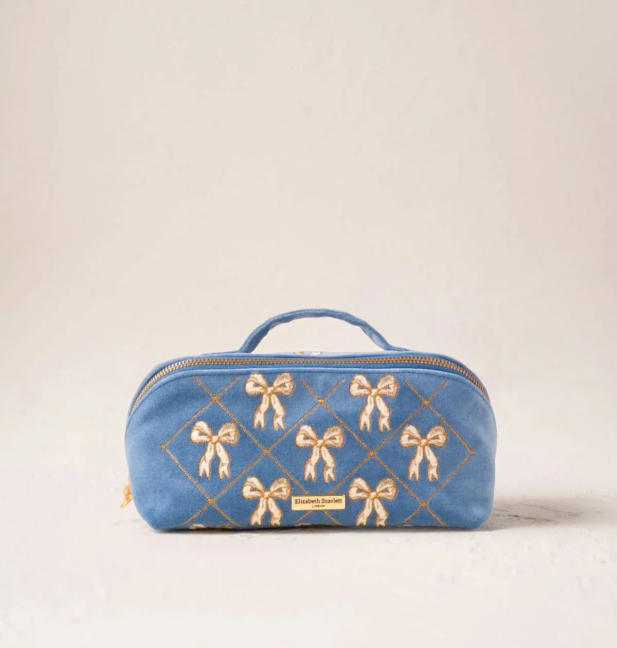 Косметичка Elizabeth Scarlett Lattice Bows Open Flat