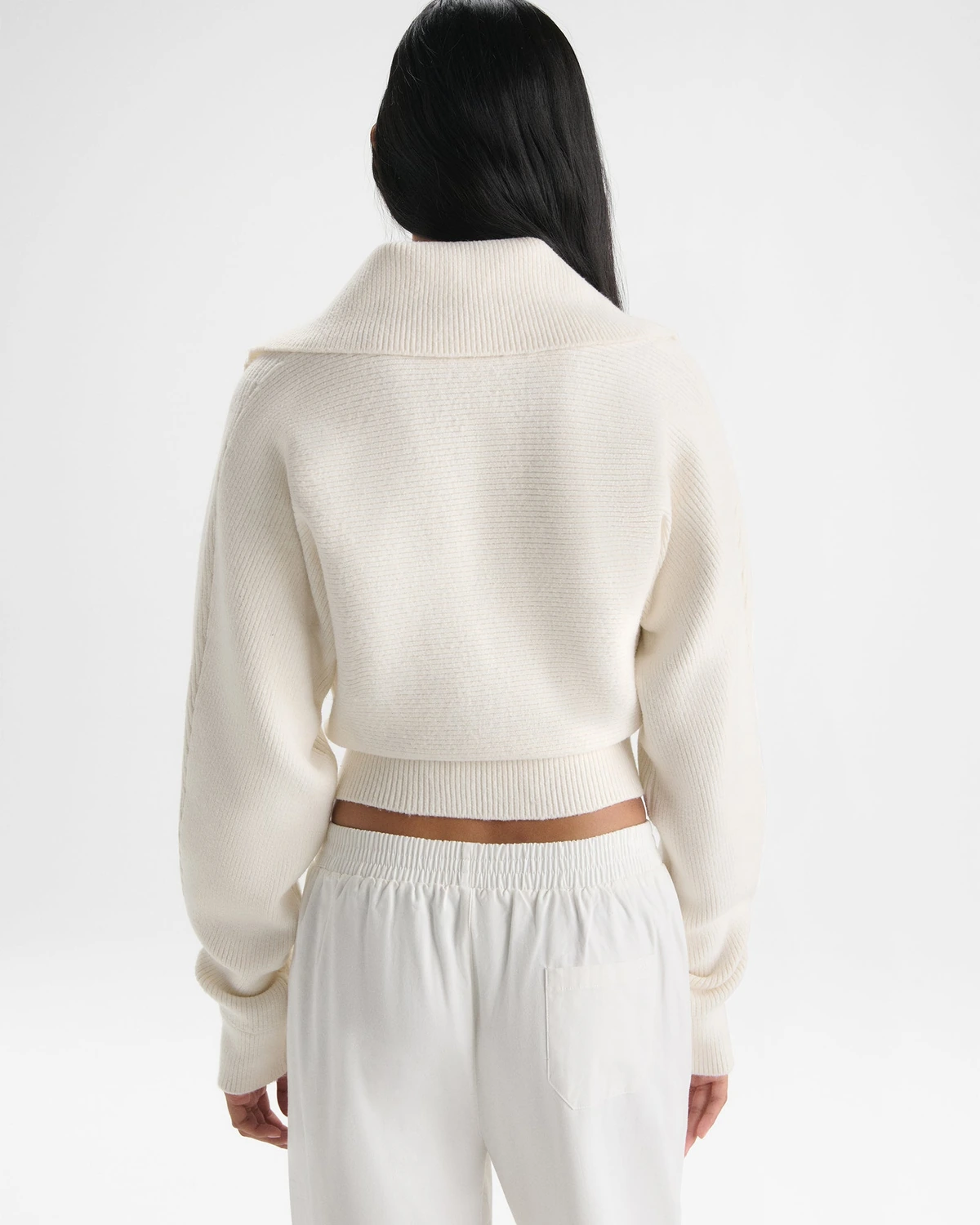 Свитшот Adanola Rib Knit Funnel