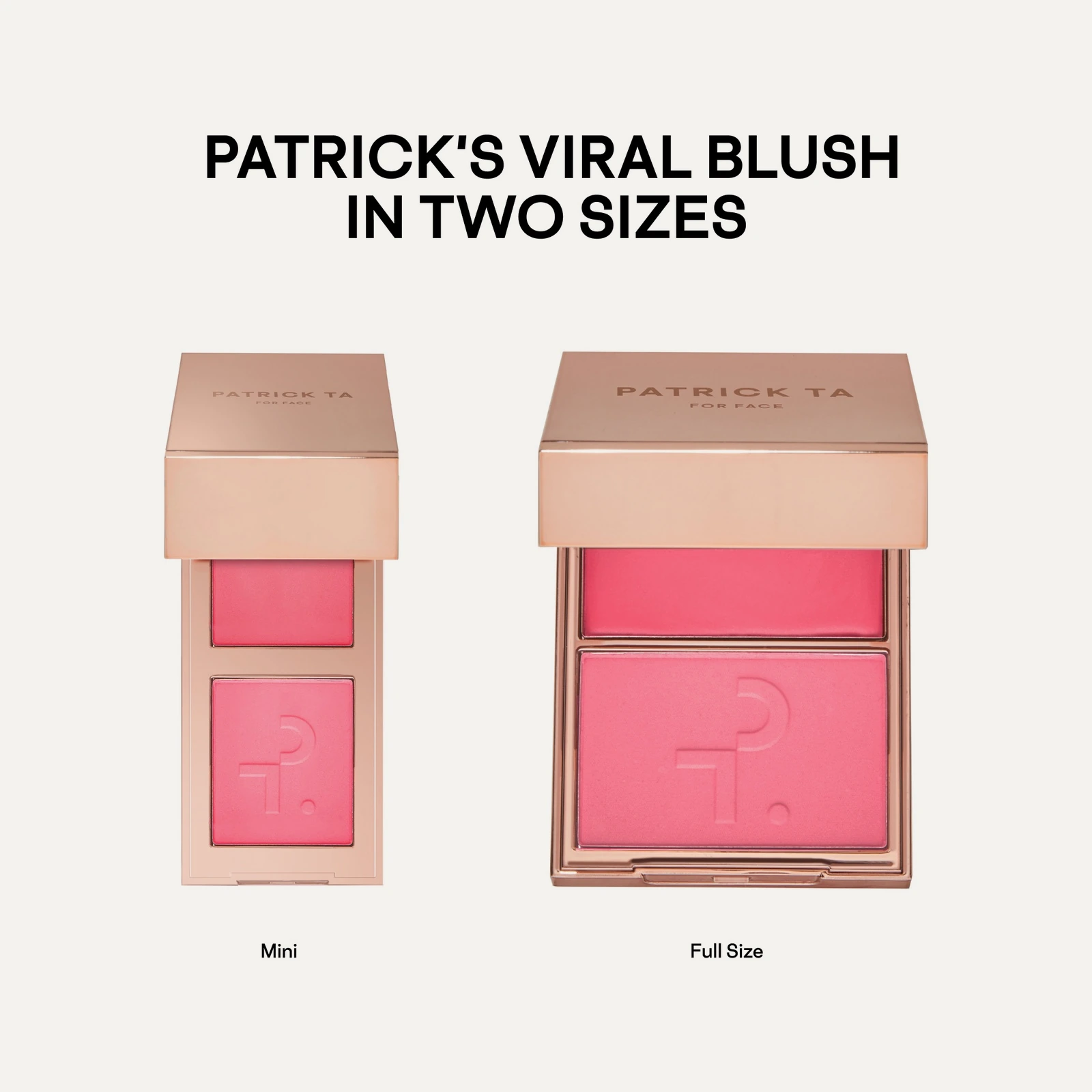 Румяна Patrick Ta Mini Major Headlines Double-Take Crème & Powder Duo