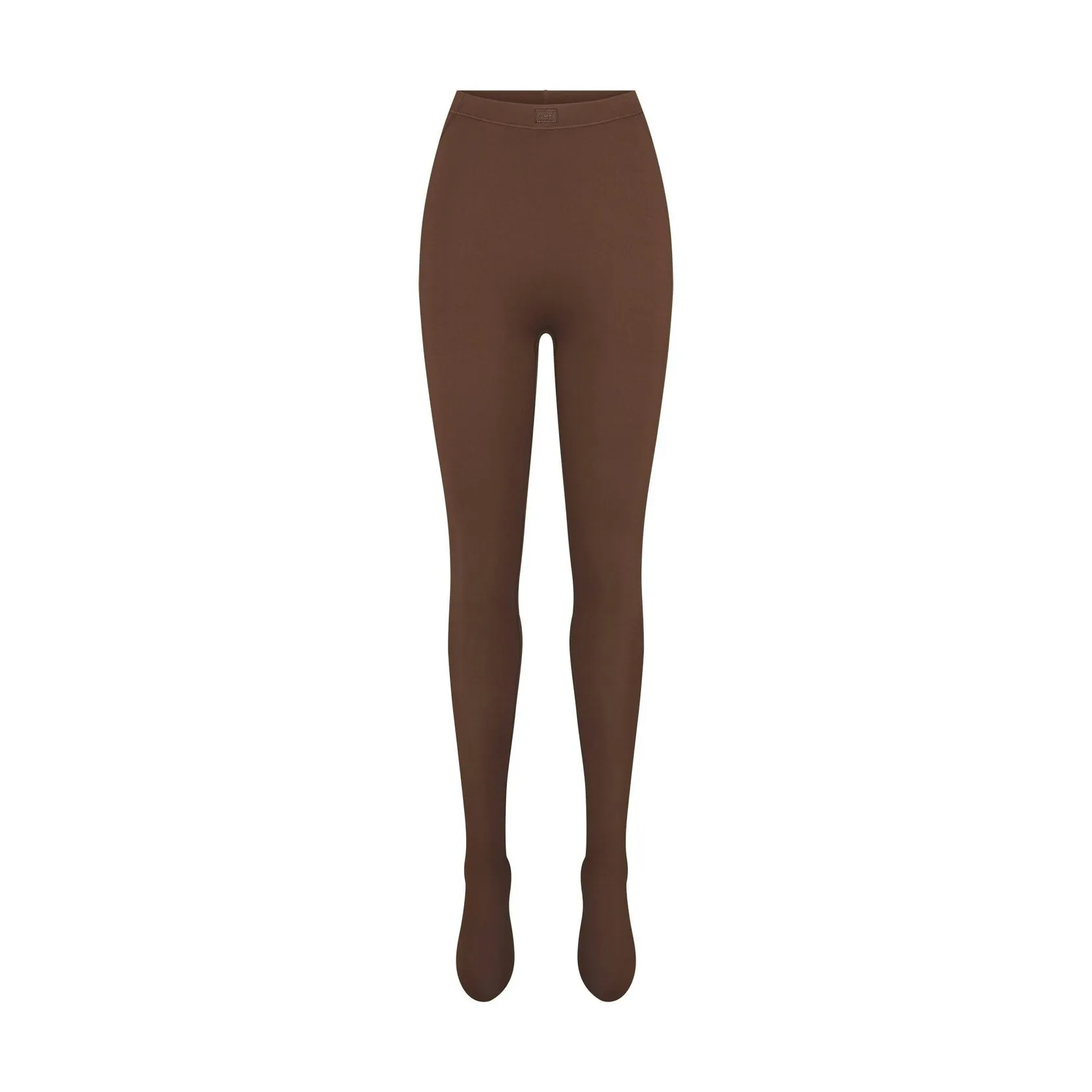 NikeSKIMS MATTE FOOTSIE GRIP LEGGING DARK SEPIA
