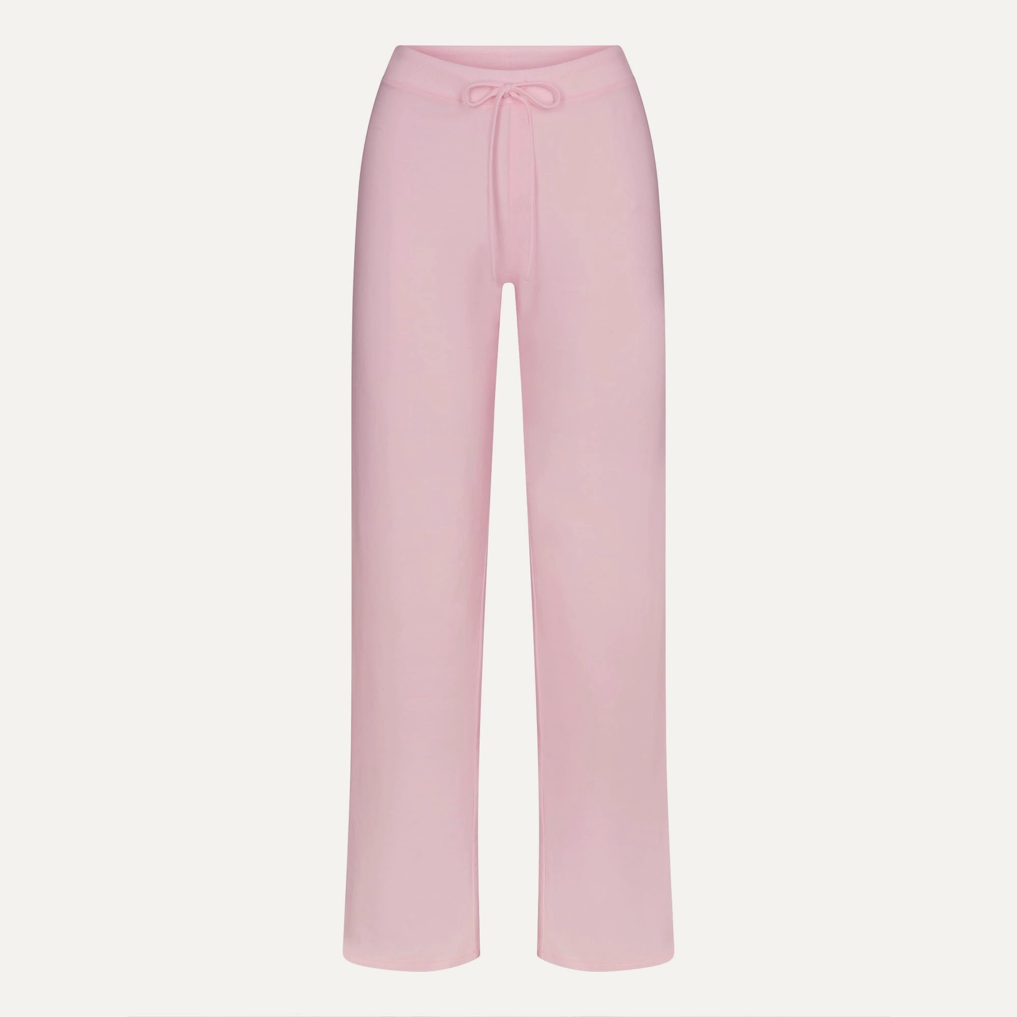 Брюки SKIMS Cotton Jersey Straight Leg Cherry Blossom
