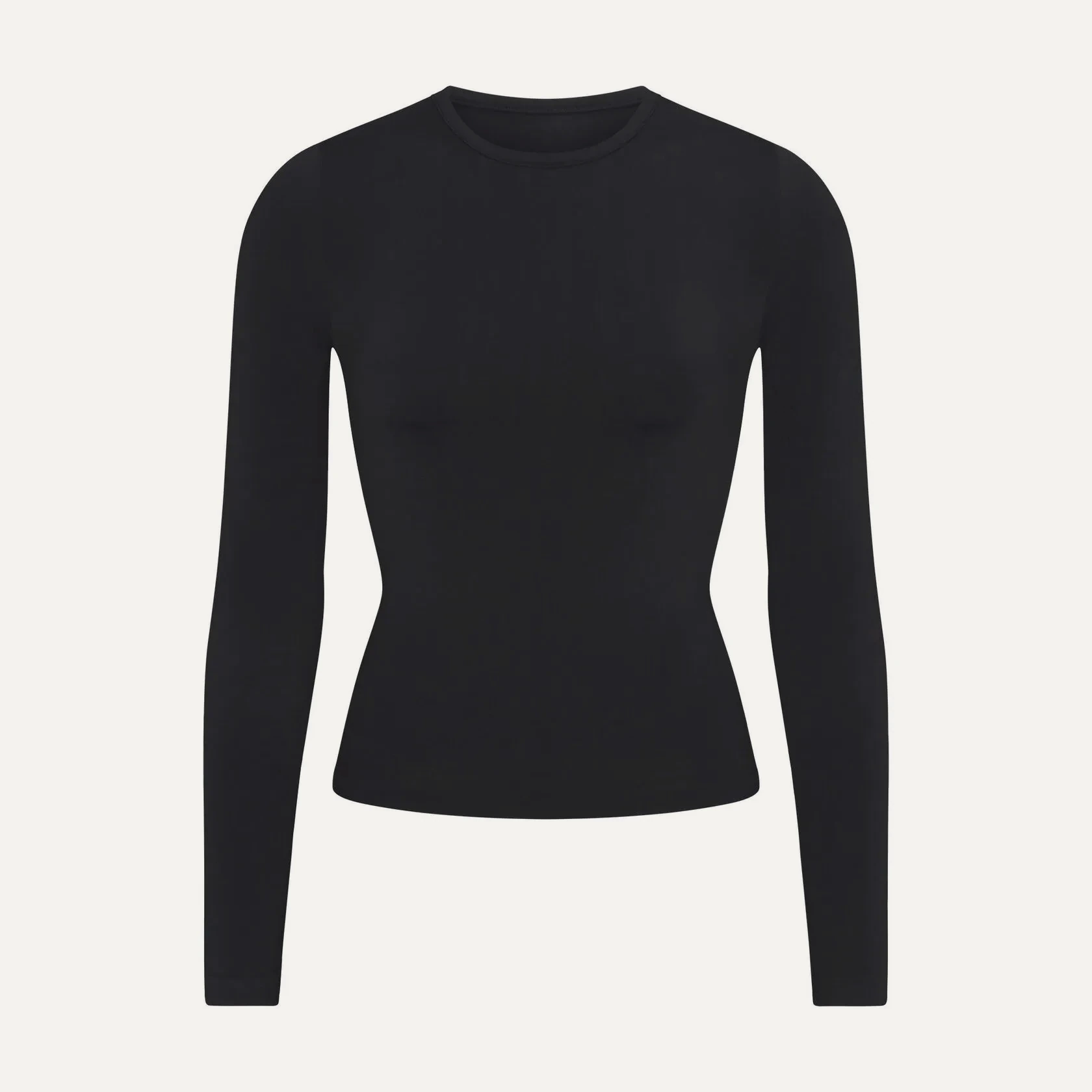 Лонгслив SKIMS Soft Smoothing Seamless Onyx