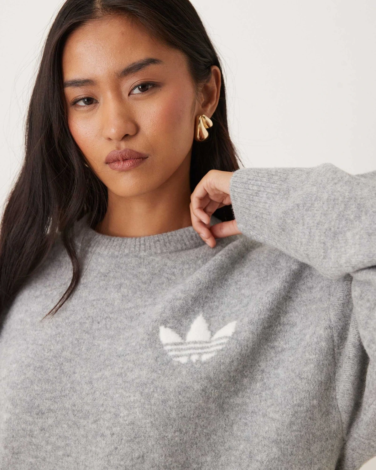 Пуловер adidas Knitted