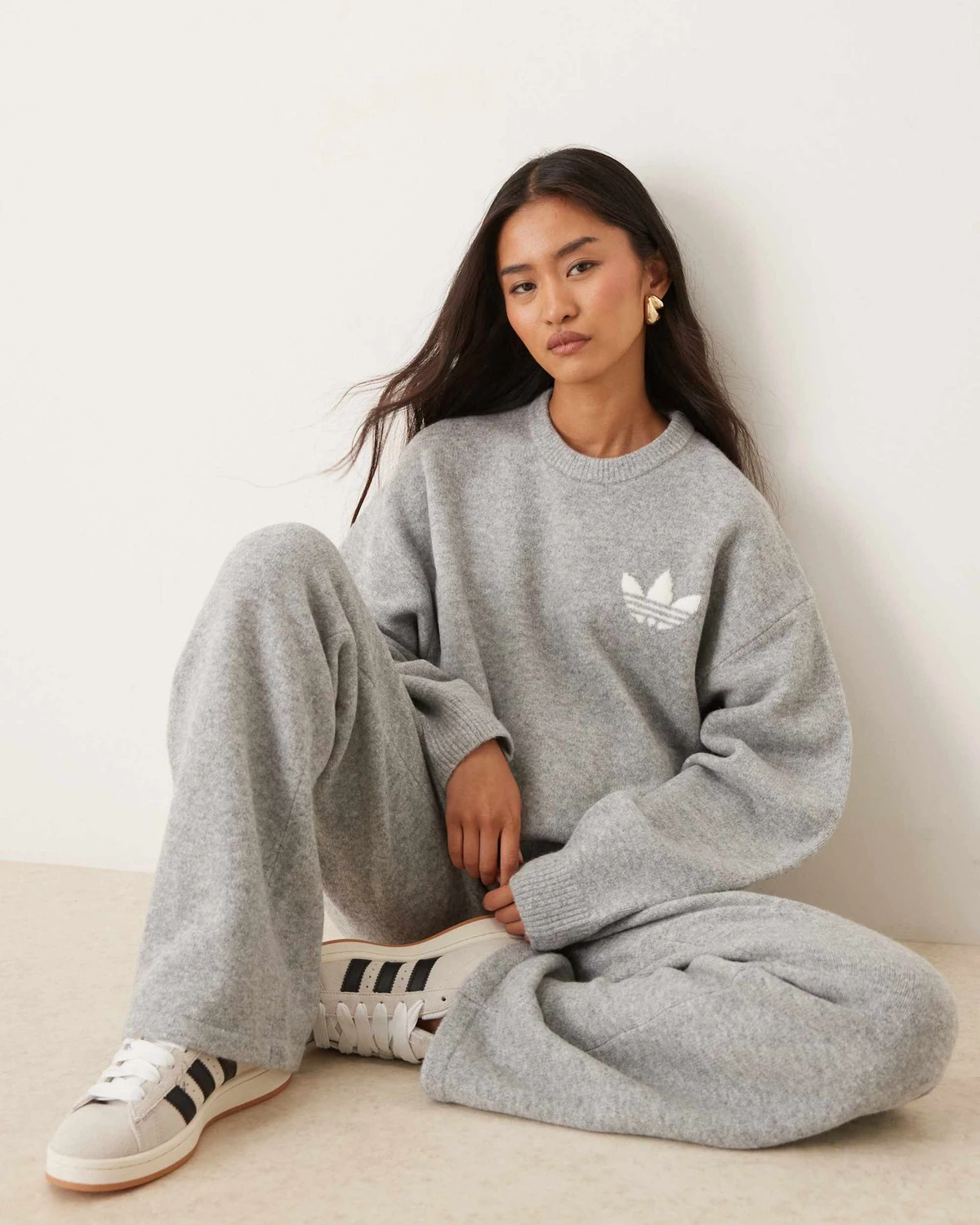 Пуловер adidas Knitted