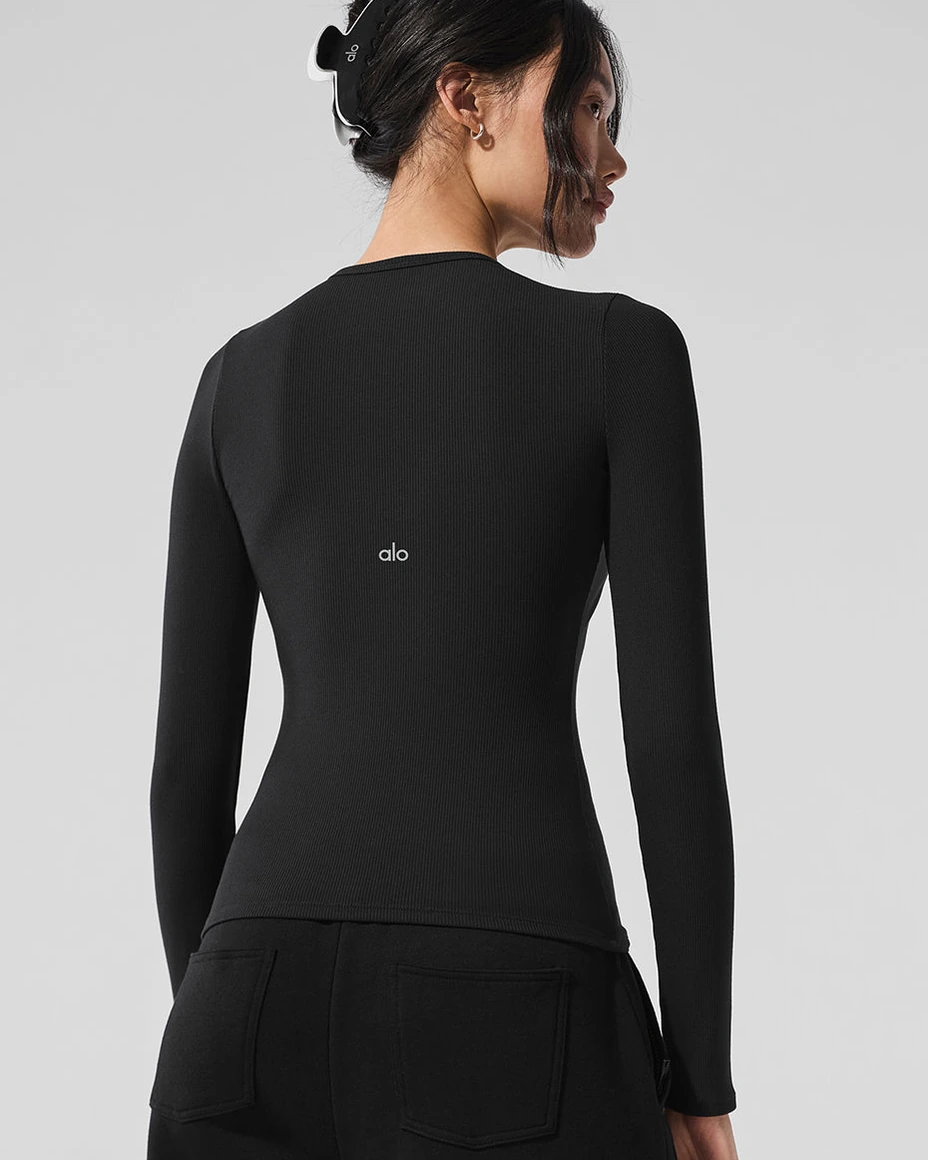 Лонгслив ALO YOGA Ribbed Modal