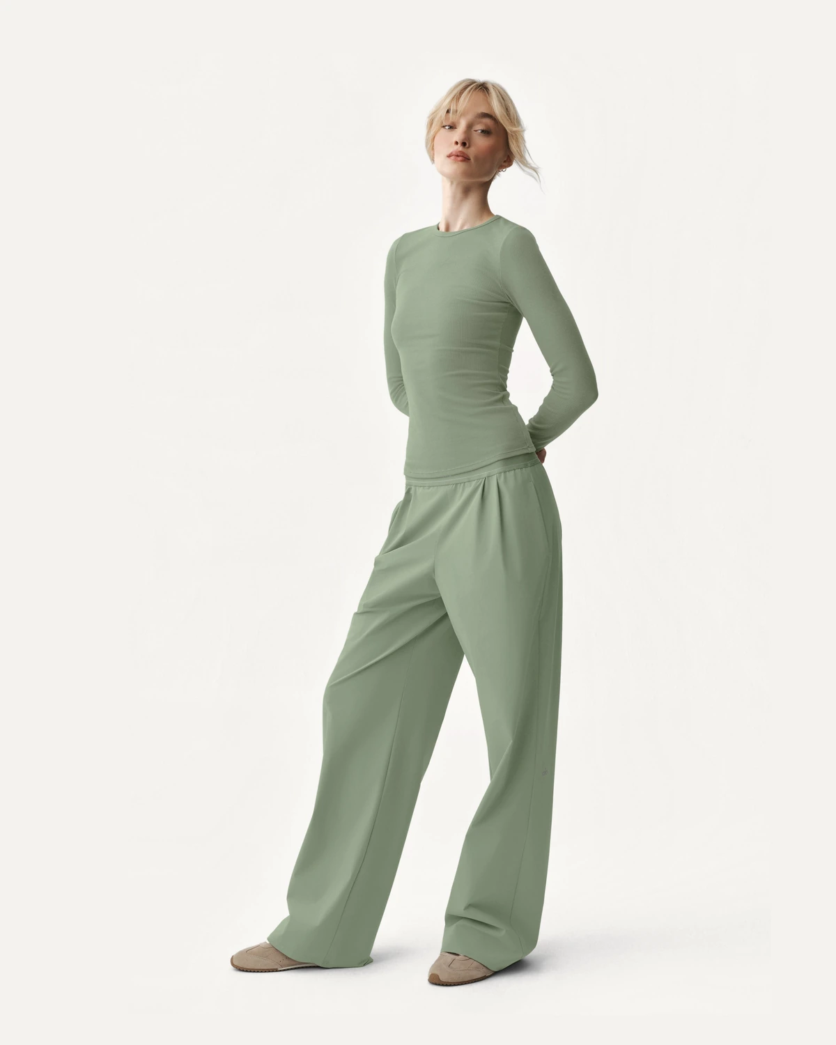 Лонгслив ALO YOGA Ribbed Modal
