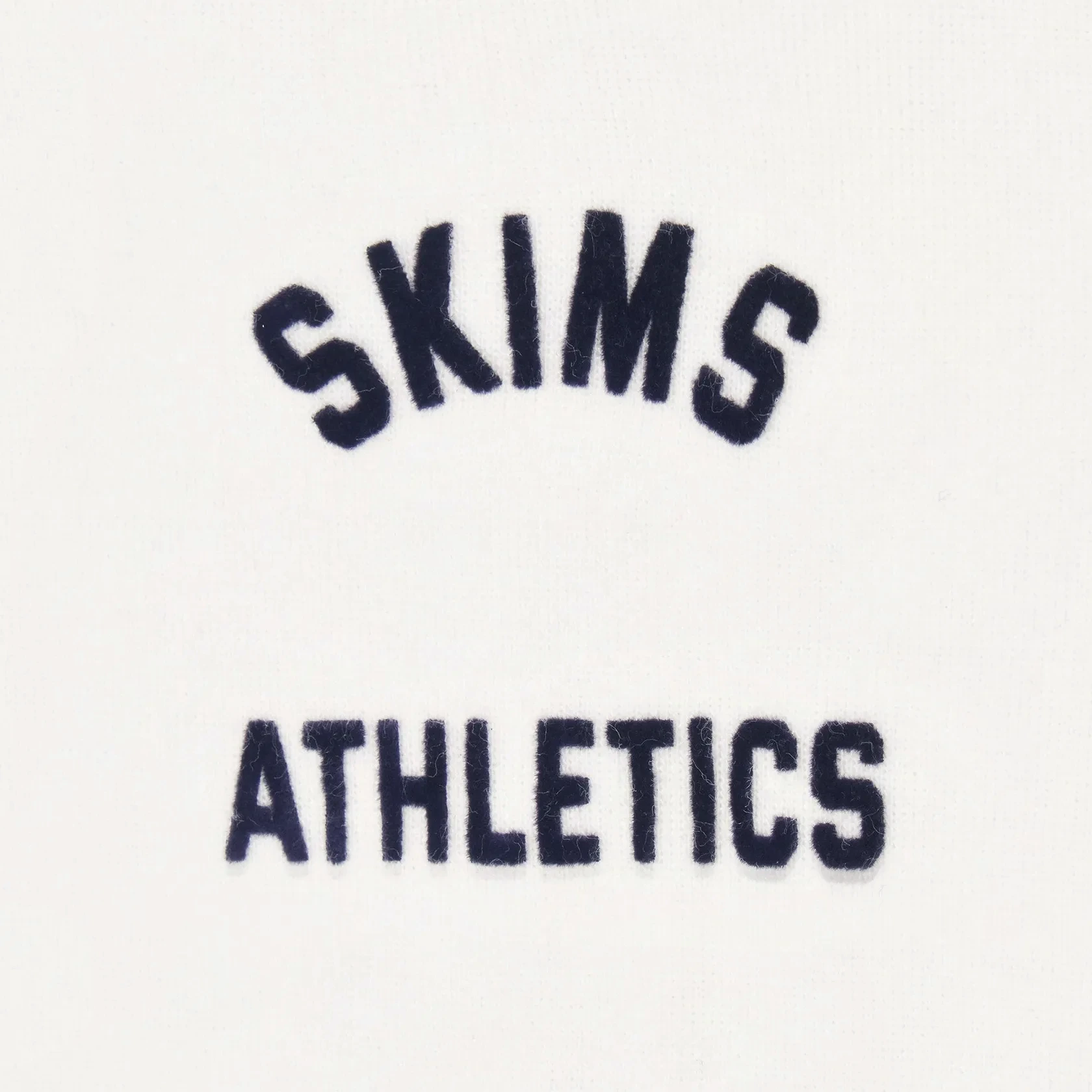 Худи SKIMS Cotton Fleece Shrunken Marble Graphic