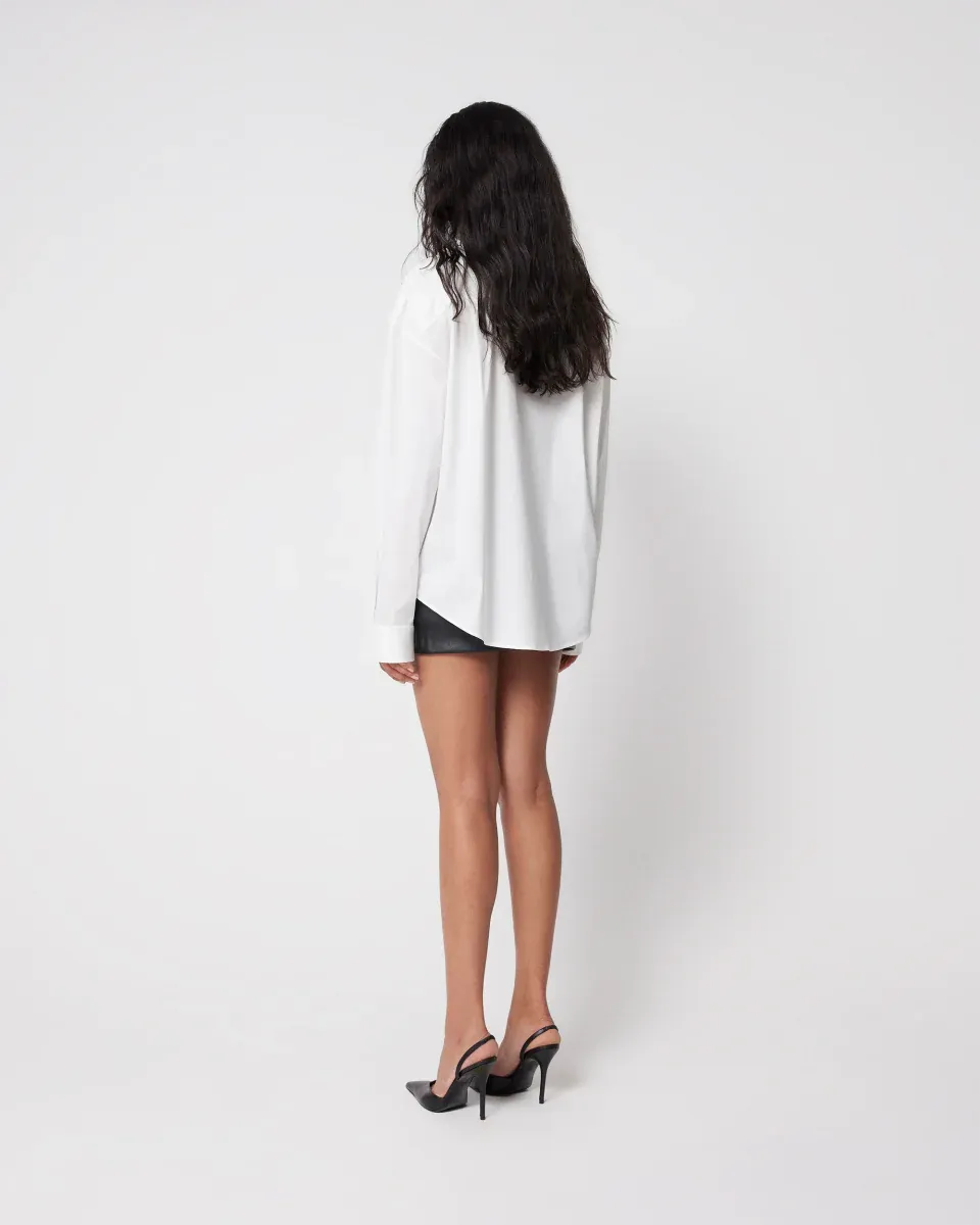 Oversized Button Down White