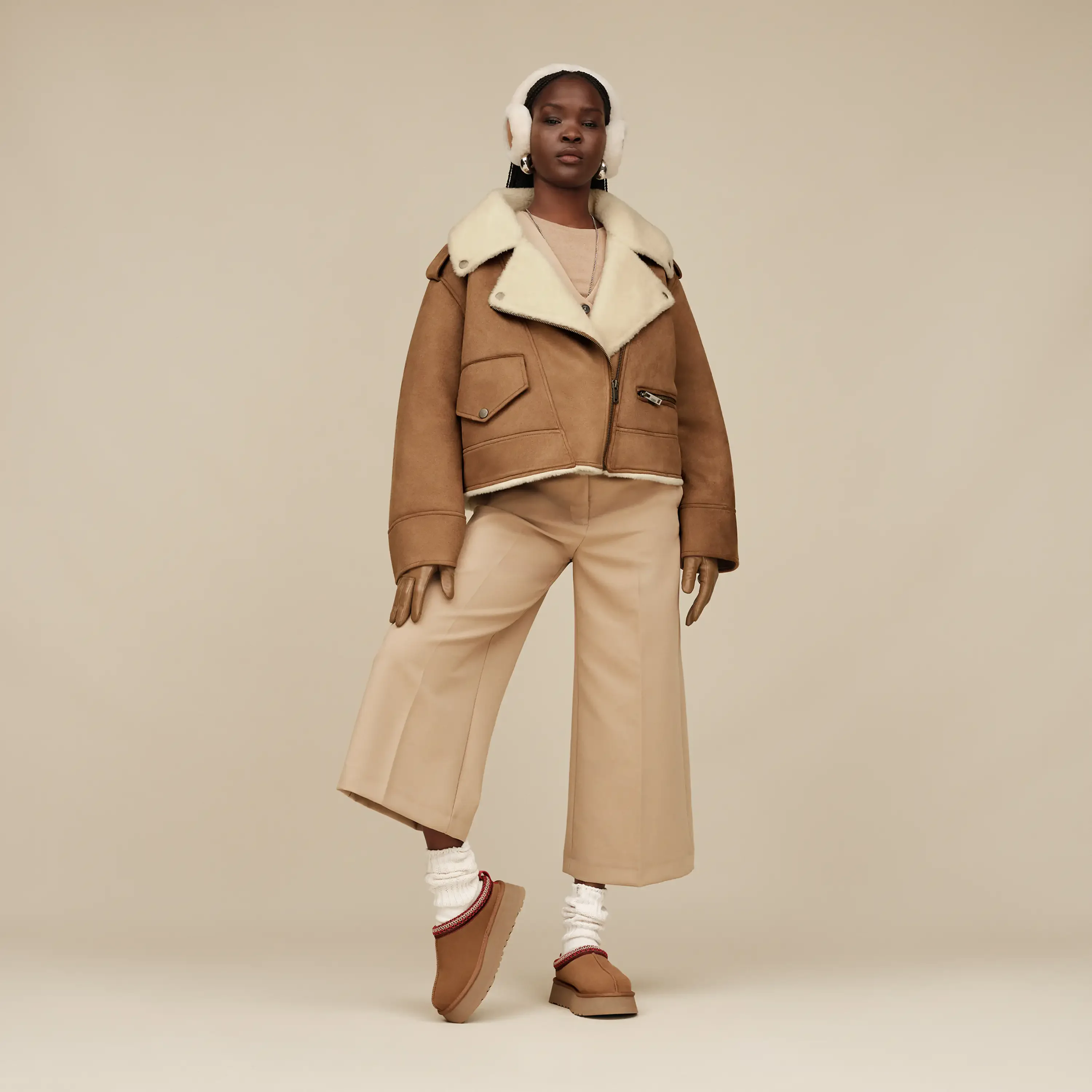 Тапочки UGG Tazz Chestnut
