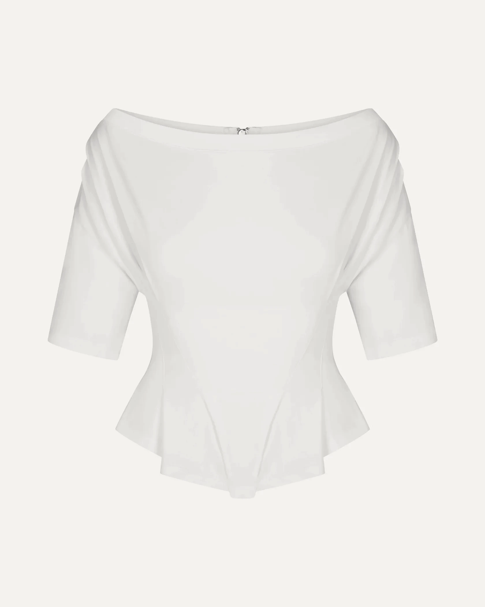 Футболка Khy Off the Shoulder Cinching White